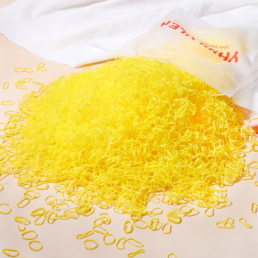 Disposable Rubber Band Hair Ties