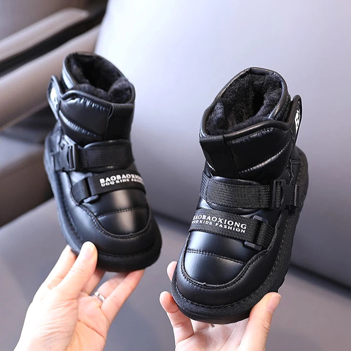 New Fashion Kids Leather Boots