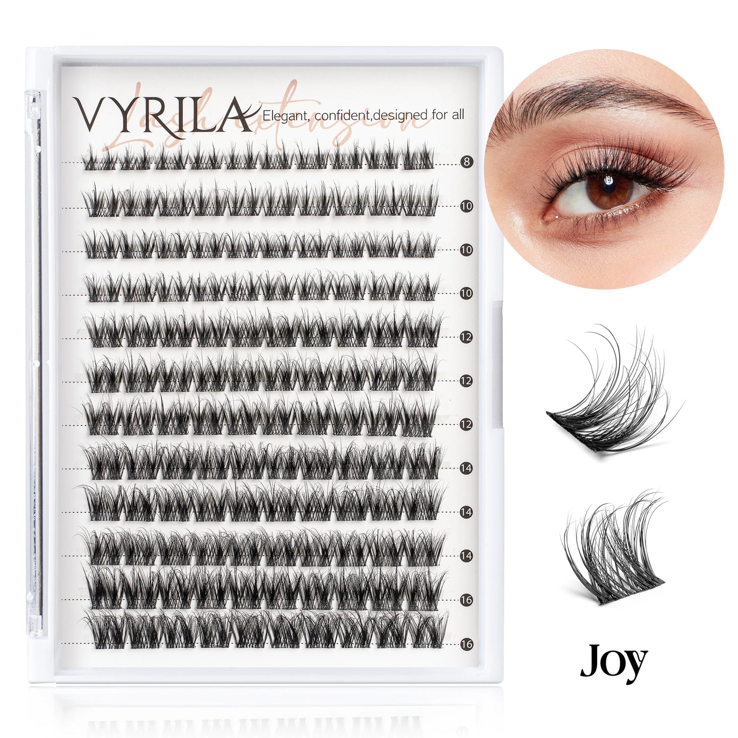 Individual Lashes Cluster