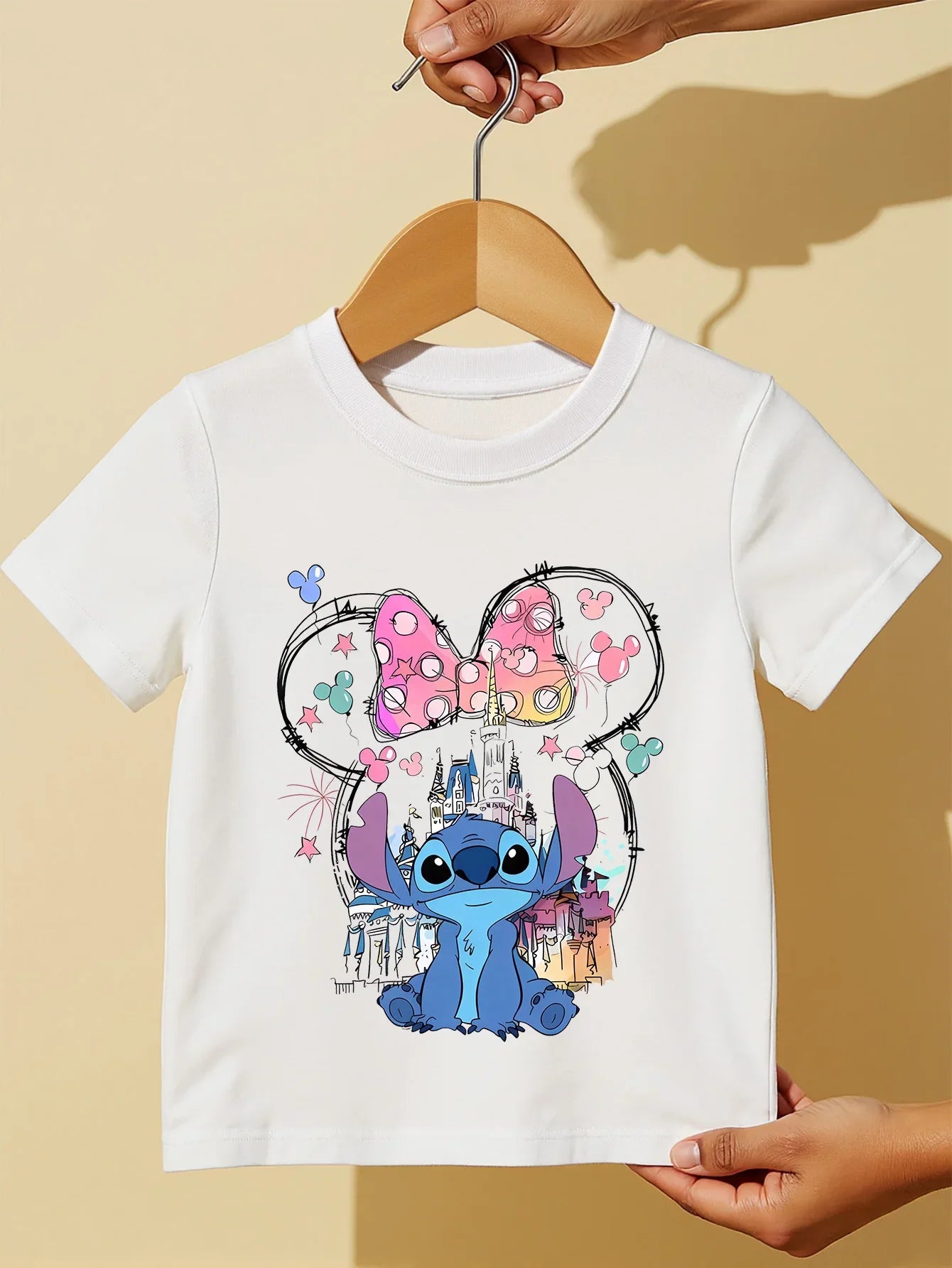 Disney Stitch Kids Printed T-Shirts