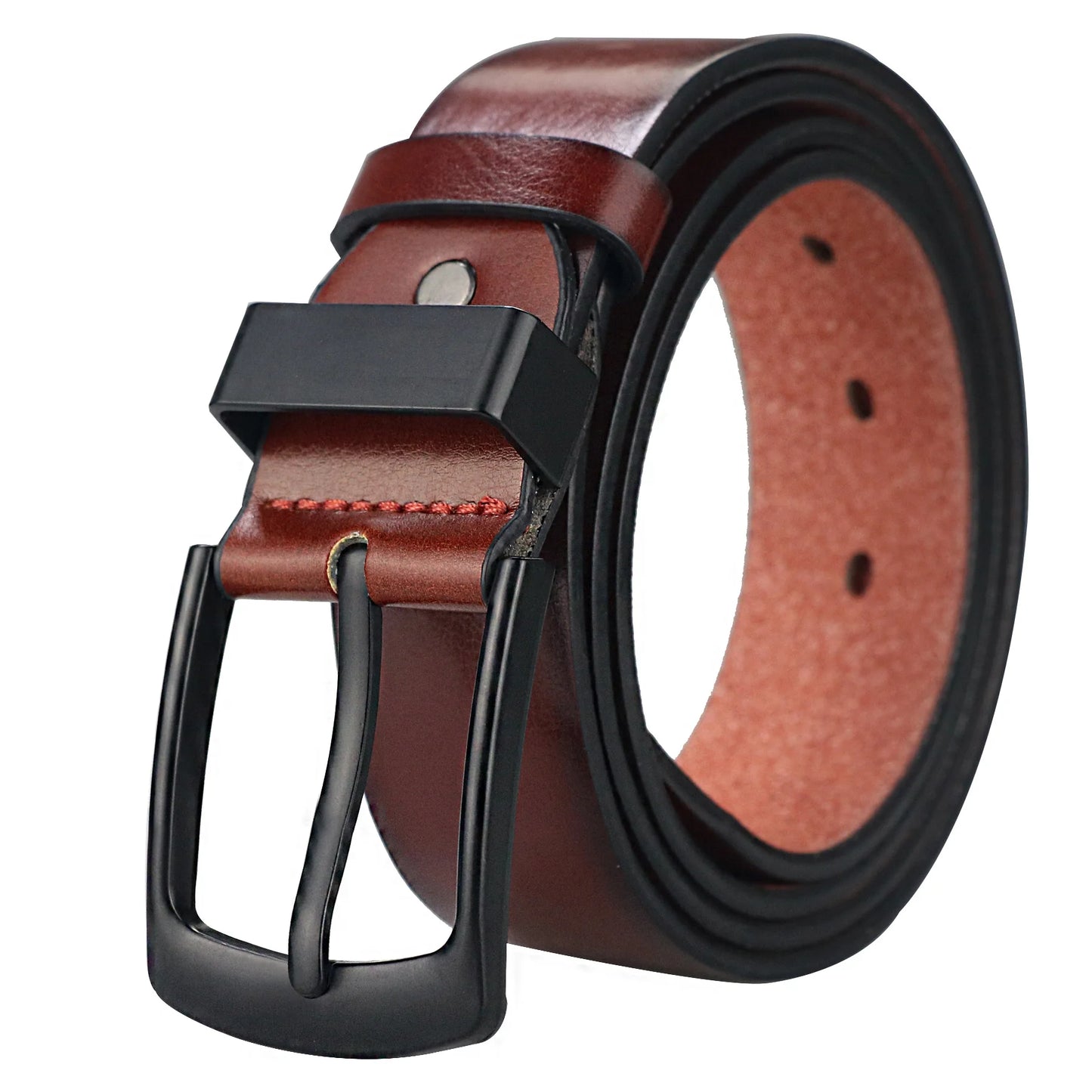 Men's Vintage Casual Buckle Versatile Leather Belt
