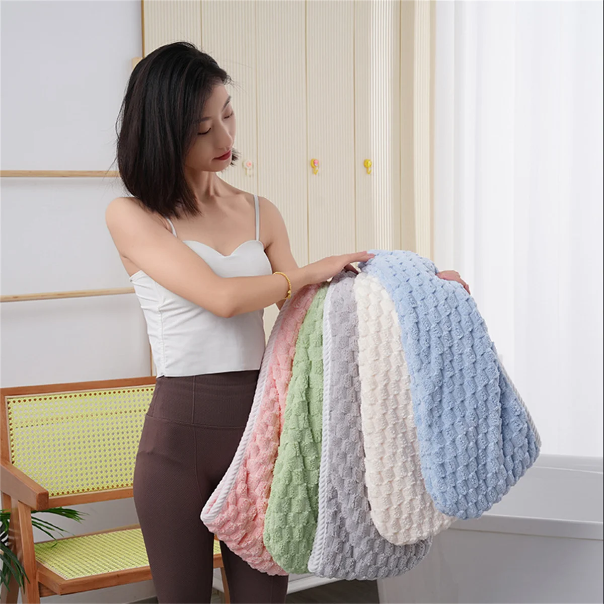 Microfiber Hair Towel Wrap