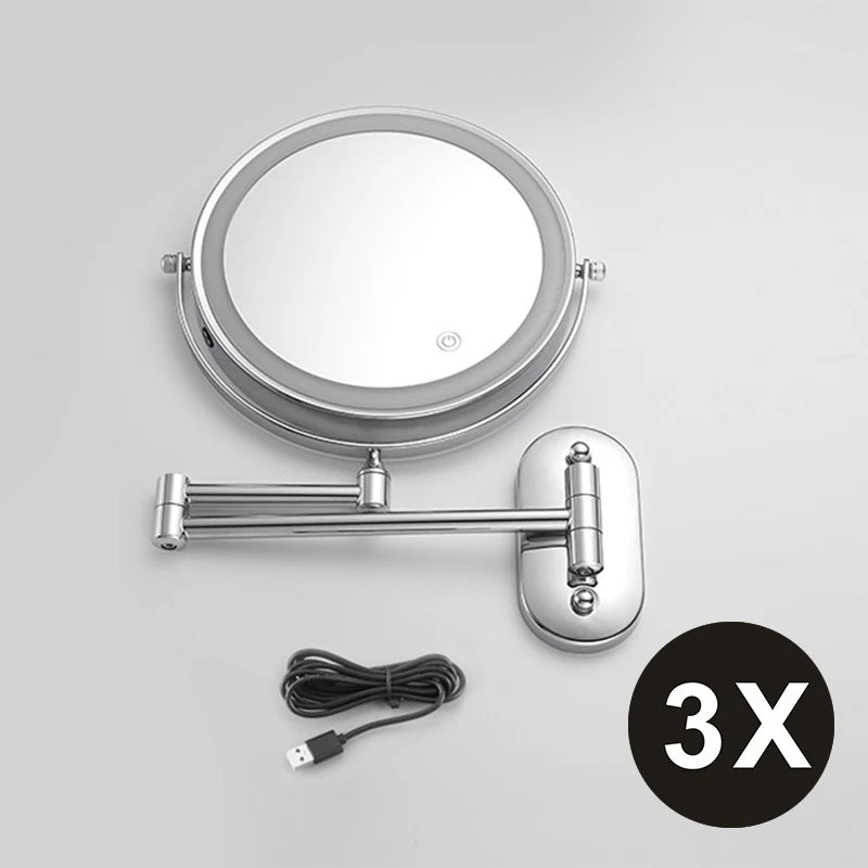 8 inch Makeup Mirror Chrome