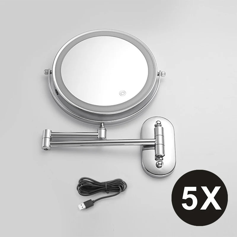 8 inch Makeup Mirror Chrome