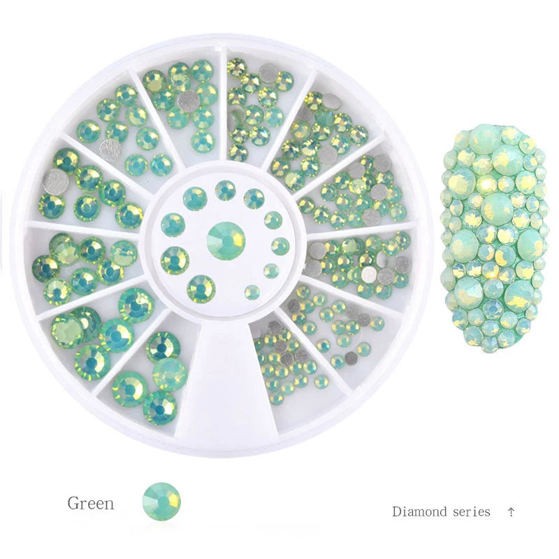 Nail art glitter rhinestone Crystal gems