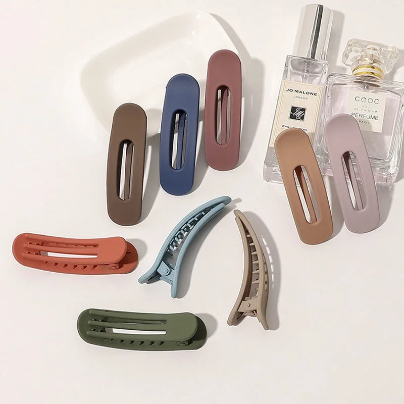 Korean Frosted Large Hair Clips