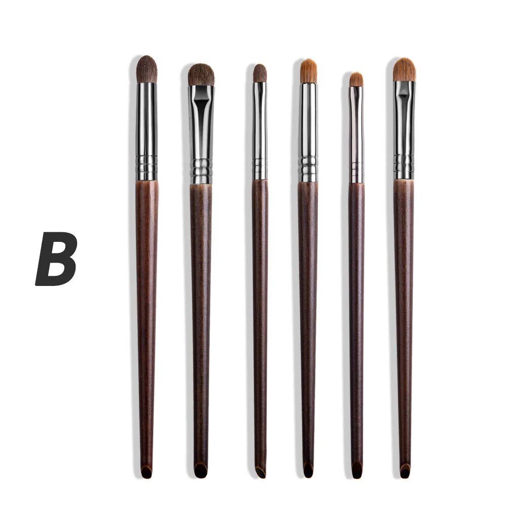 Cosmetic 2/6 pcs Makeup Eye Shadow Brush