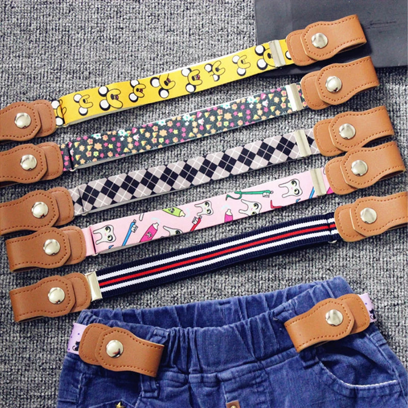 Elastic Jeans Without Buckle Adjustable fashion Belts