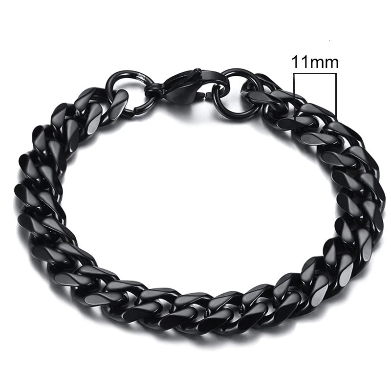 Curb Chain Bracelet for Men