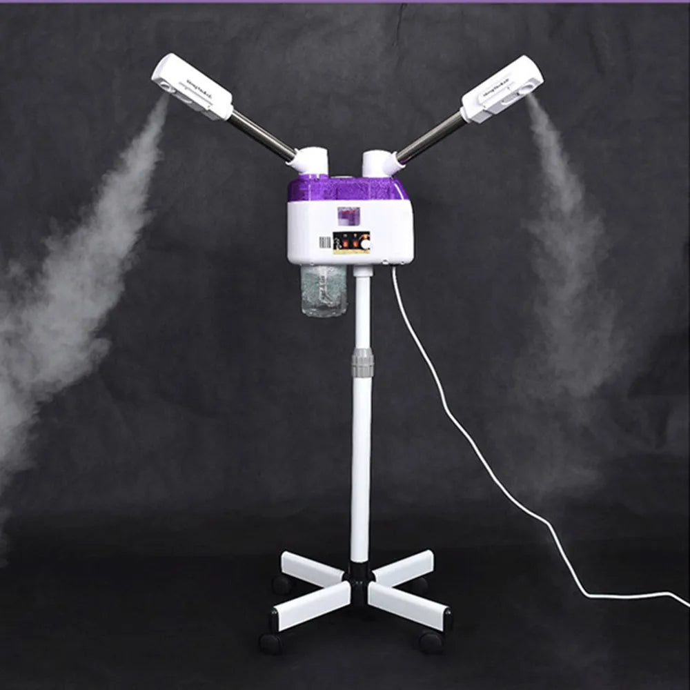ZiCatkin Hot Cold Facial Steamer Professional Face Moisturizer Vaporizer Mist Sprayer Beauty Salon Pore Deep Clean Skin Care Spa