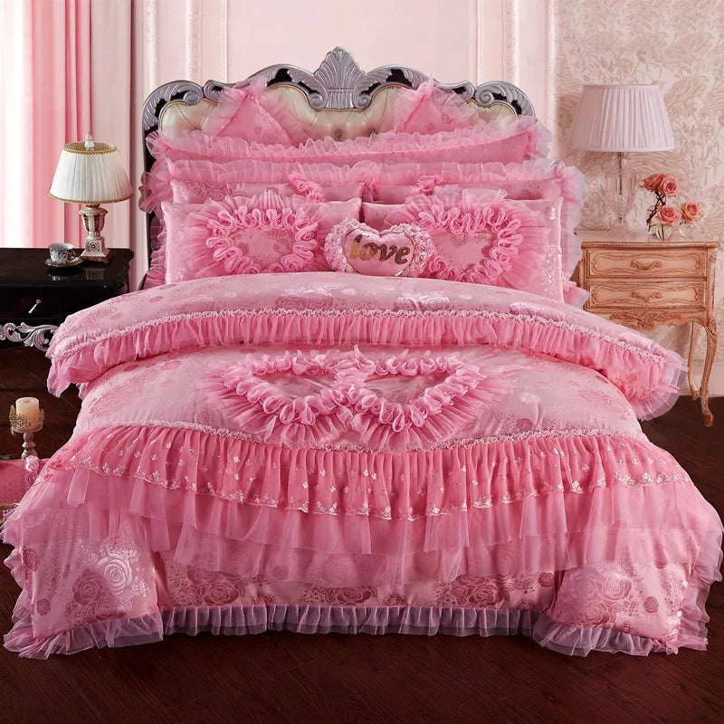 Lace Princess Bedding Set