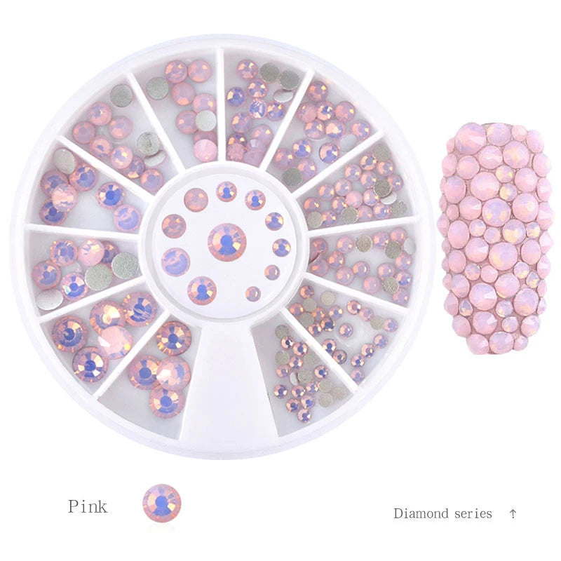 Nail art glitter rhinestone Crystal gems