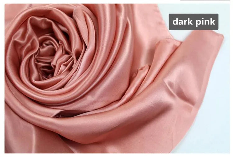 Silk Fabric 100% Silk Mulberry Silk Solid Color Multicolor Width 114cm Plain Dyed Silk
