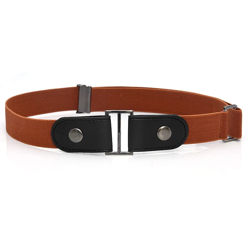 Without Buckle Elastic Extensible Kids Belts