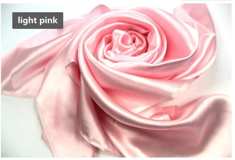 Silk Fabric 100% Silk Mulberry Silk Solid Color Multicolor Width 114cm Plain Dyed Silk