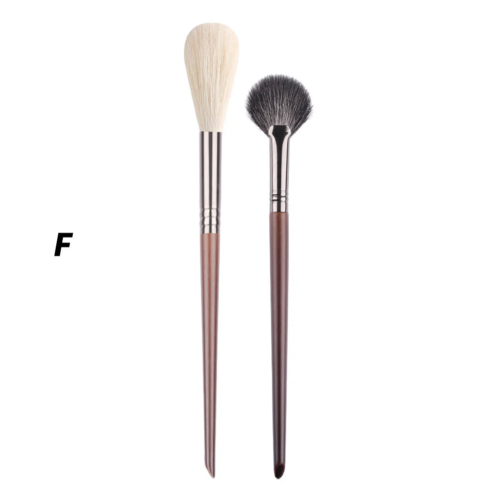 Cosmetic 2/6 pcs Makeup Eye Shadow Brush