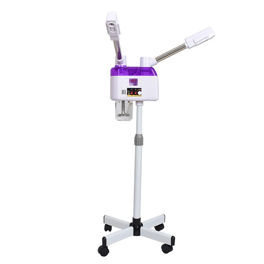 ZiCatkin Hot Cold Facial Steamer Professional Face Moisturizer Vaporizer Mist Sprayer Beauty Salon Pore Deep Clean Skin Care Spa
