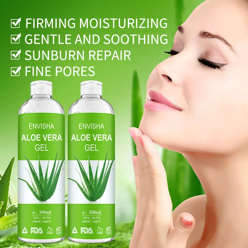 Aloe Vera Gel Sunburn Repairing Treatment Cream