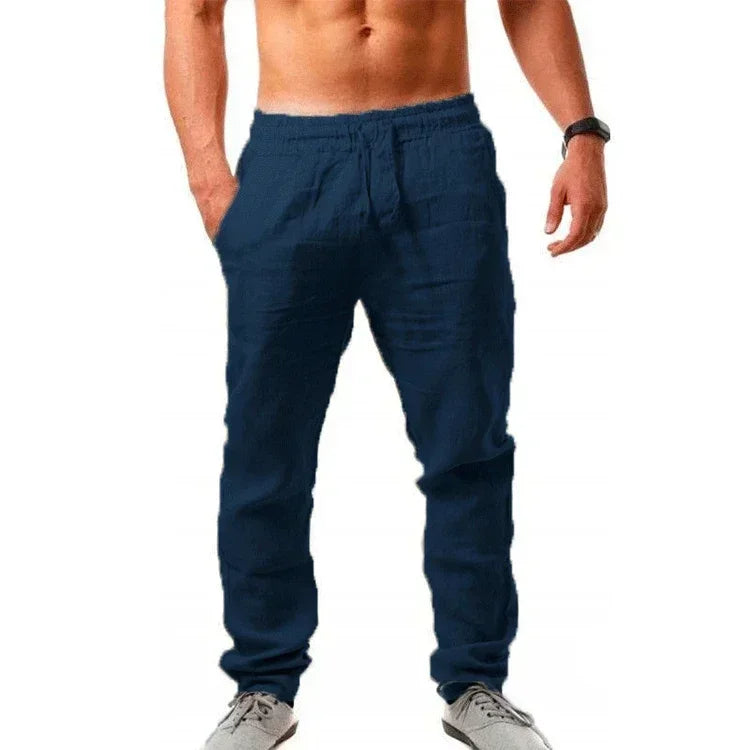 Men hip-hop breathable cotton pants