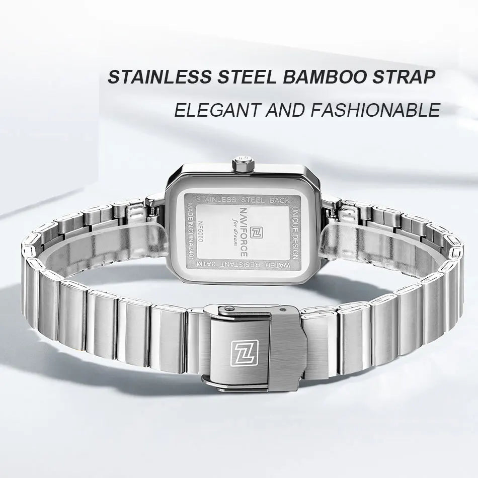 Unisex Square Quartz Watch