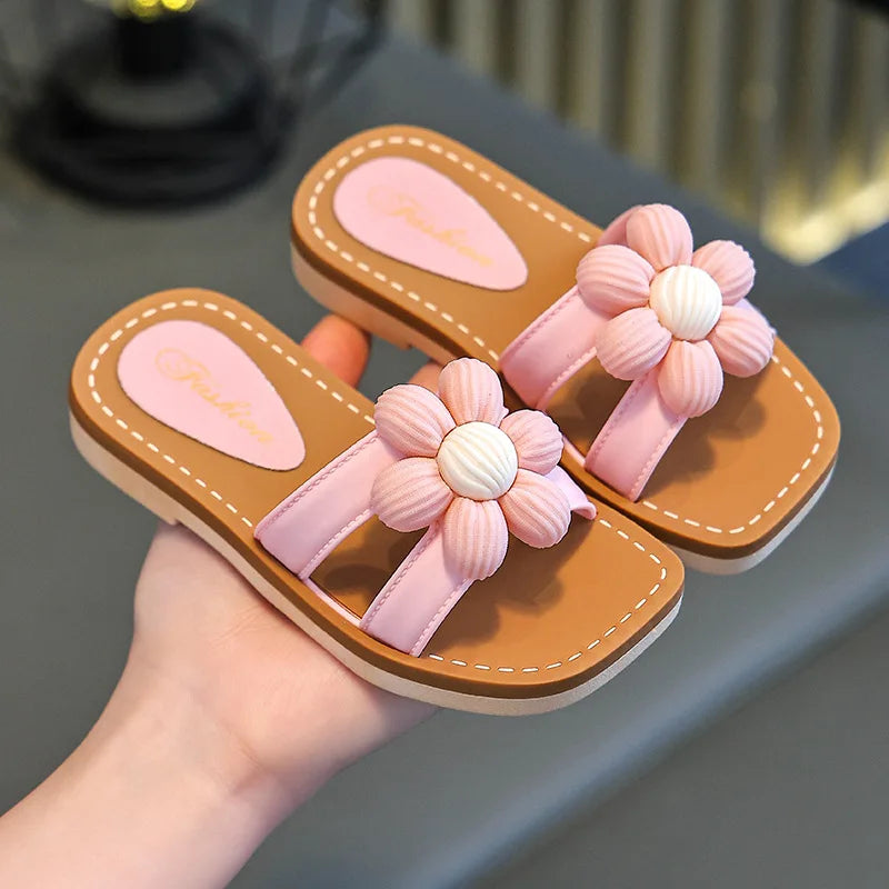 Children Cartoon Soft Sole Non-Slip Slippers
