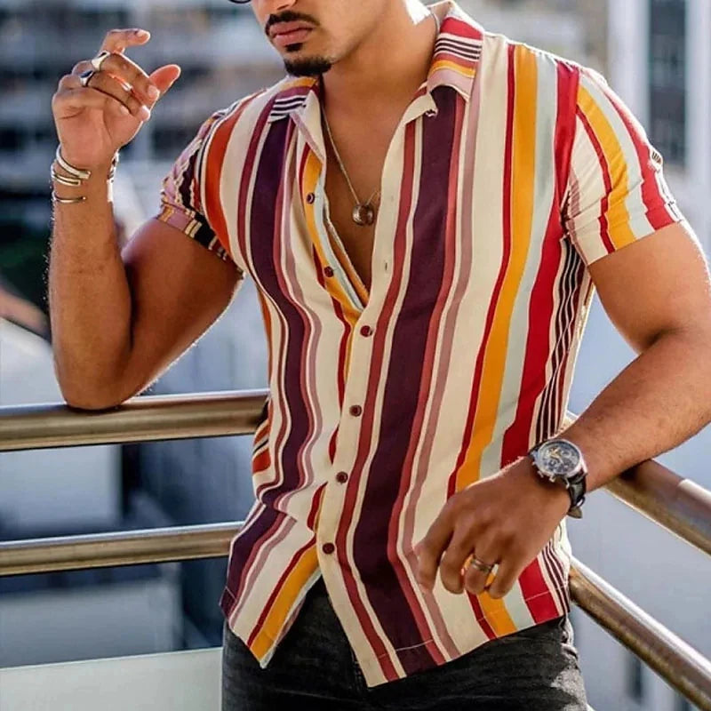 Short-sleeved Summer Shirt fot Men