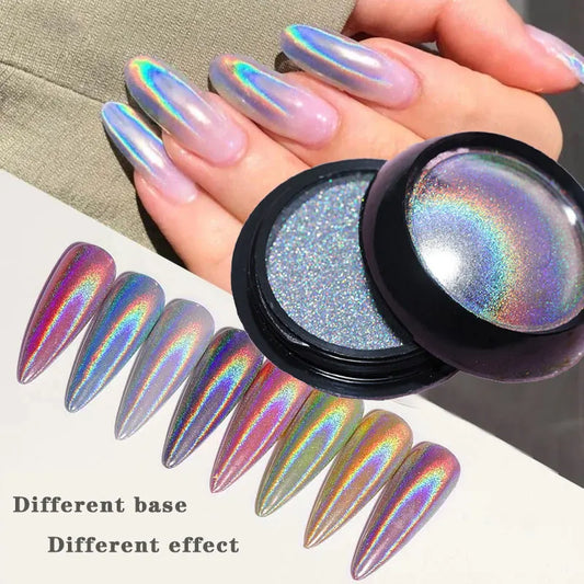 Chrome Laser Nail Powder