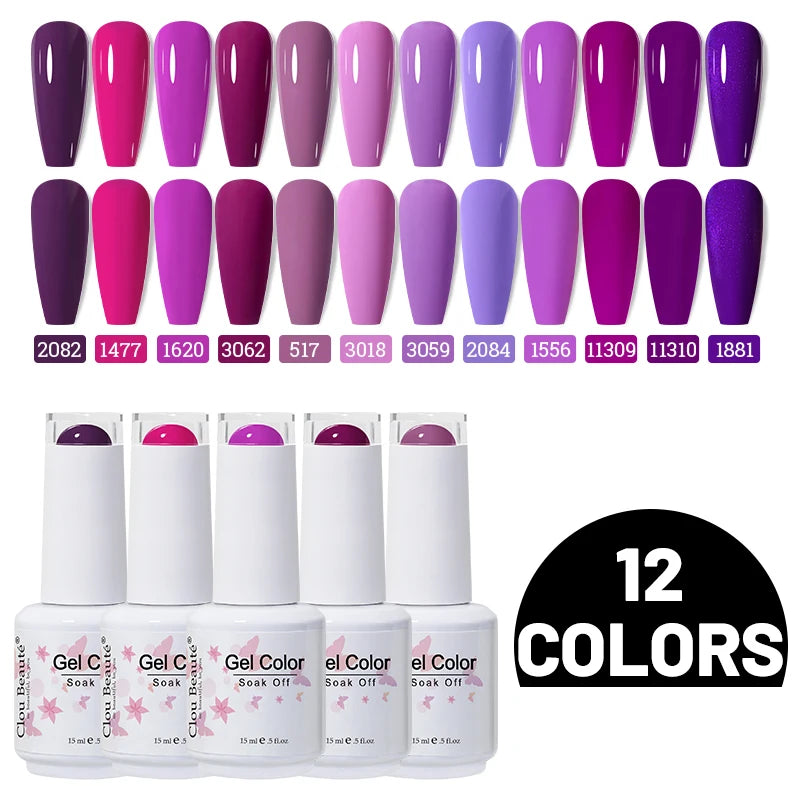 Gel Nail Polish Set