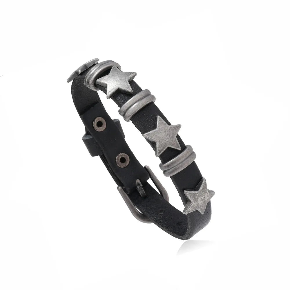 Hip Hop Rock Chain Multi Layered Bracelet