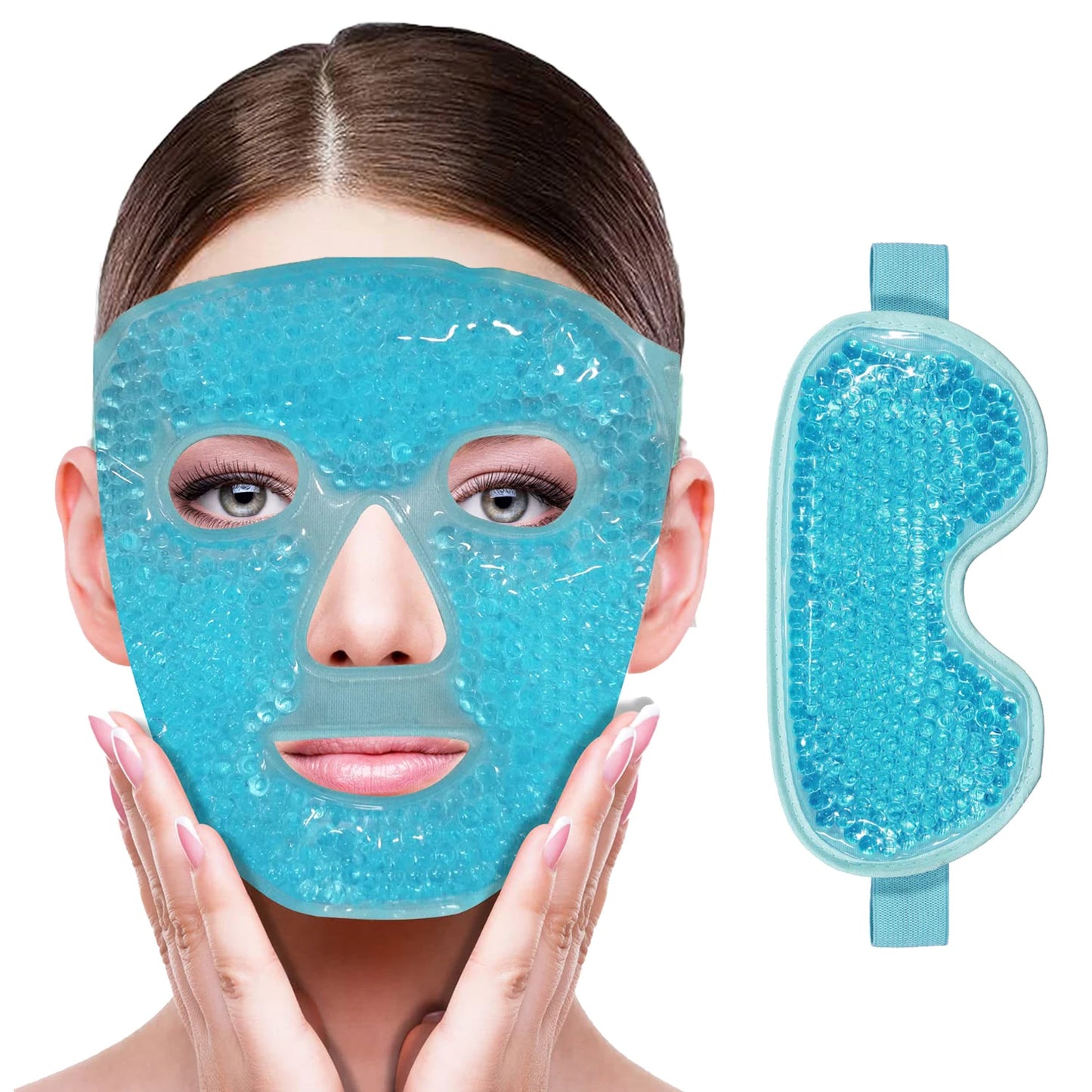 Gel Cooling Ice Face Eye Mask