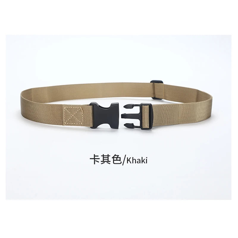 Primary school students canvas buckle belt