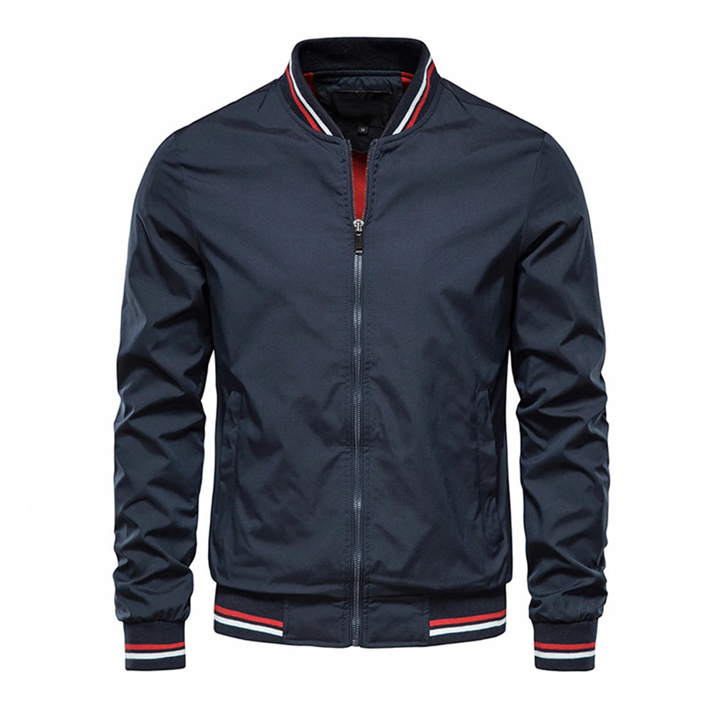 Spring Summer Bomber Casual Slim Fit Men Jackets