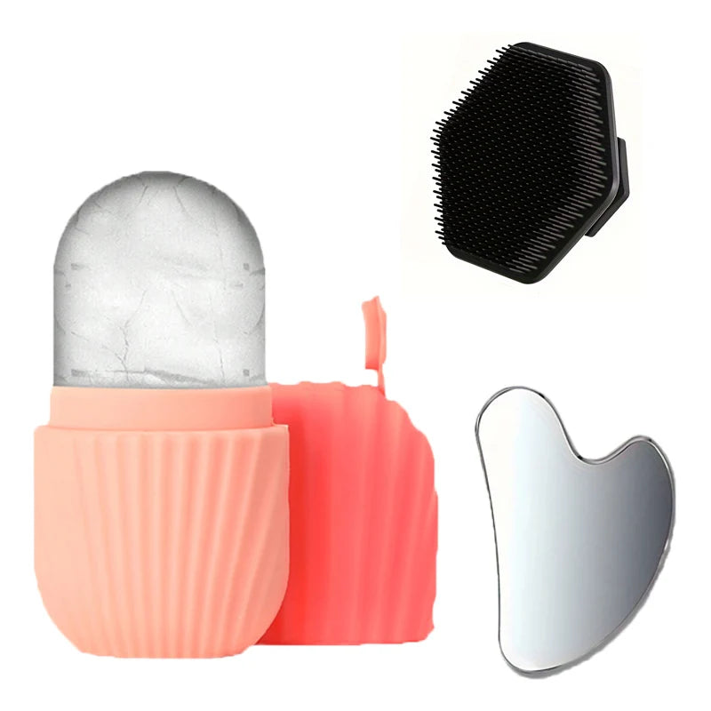3-piece facial cleansing tool set