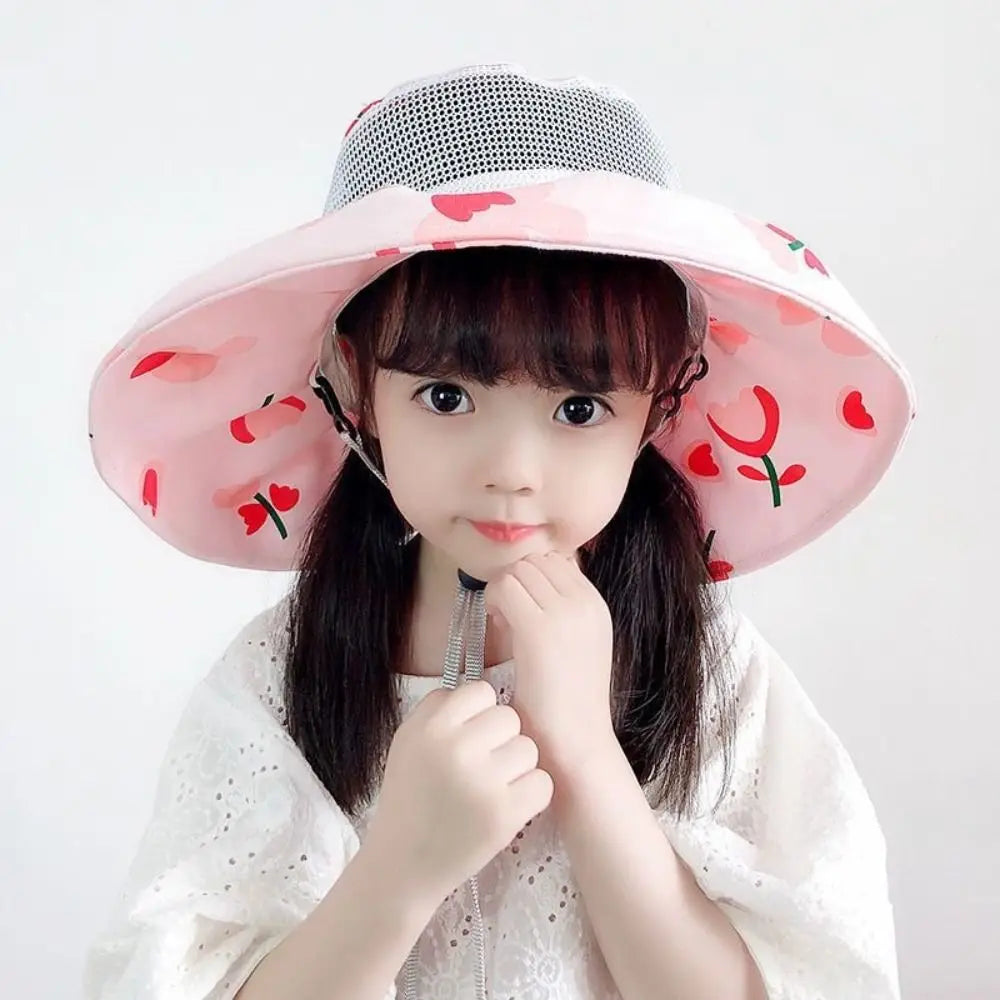 Anti UV Kids Bucket Cap