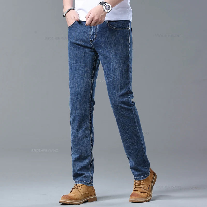 Casual Stretch Fabric Denim Pant For Men