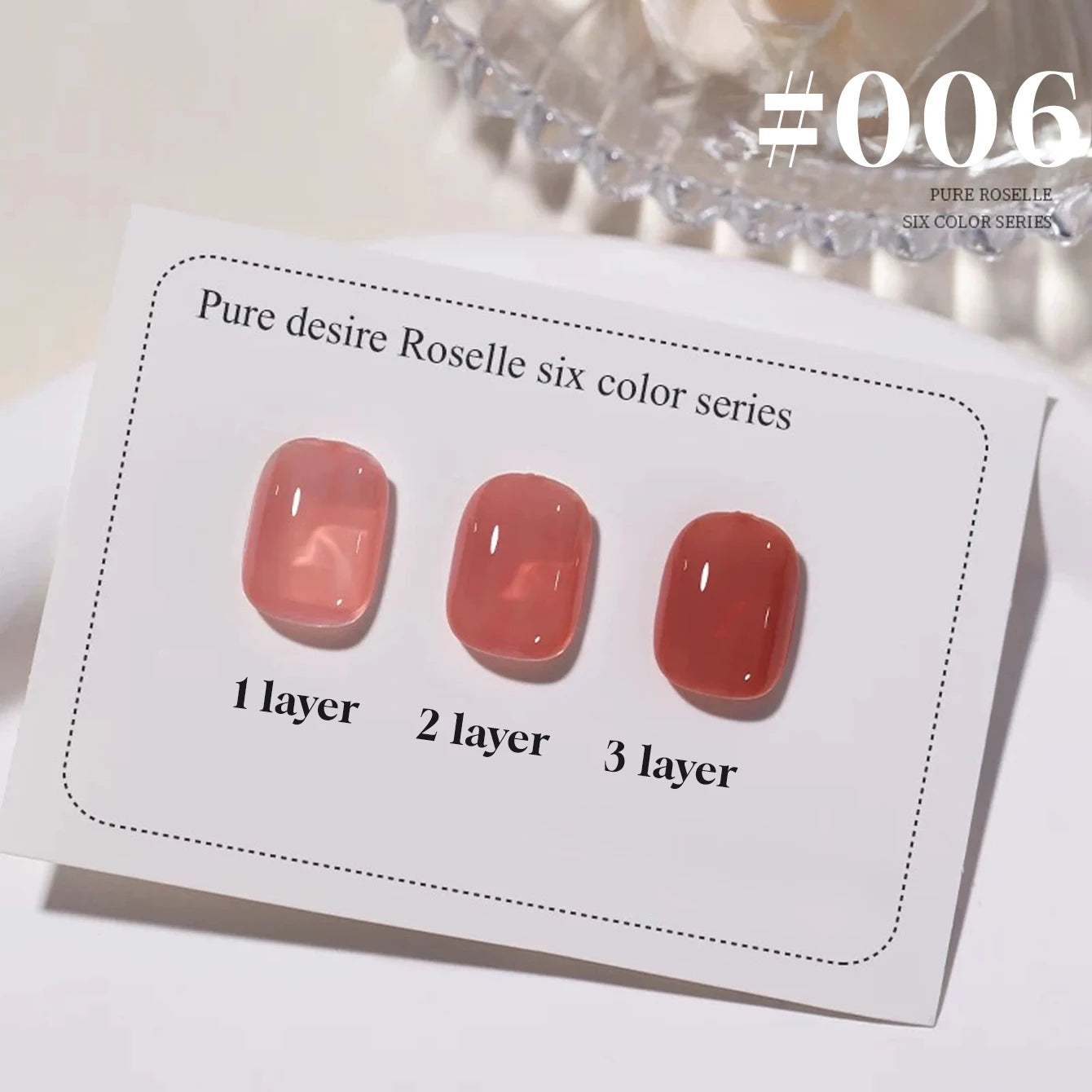 Pure Desire Blush Jelly Gel Nail Polish