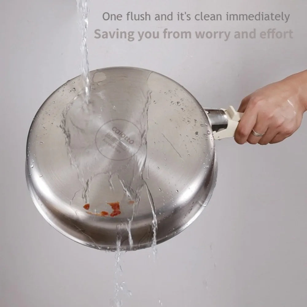 Stainless Steel Cookware Set Pots and Pans Set Detachable Handle 9pcs Induction Kitchen Cookware Sets Dishwasher Oven Safe