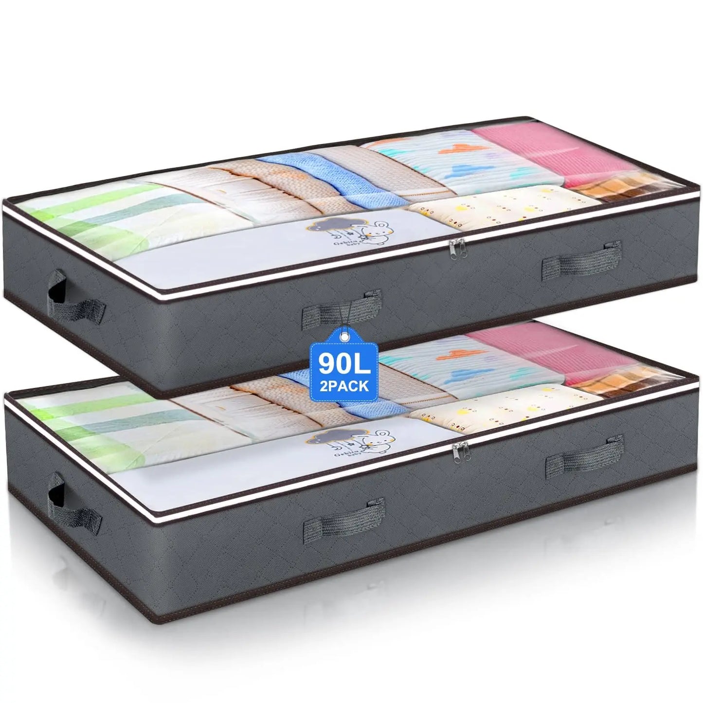 Fold-able Under Bed Storage