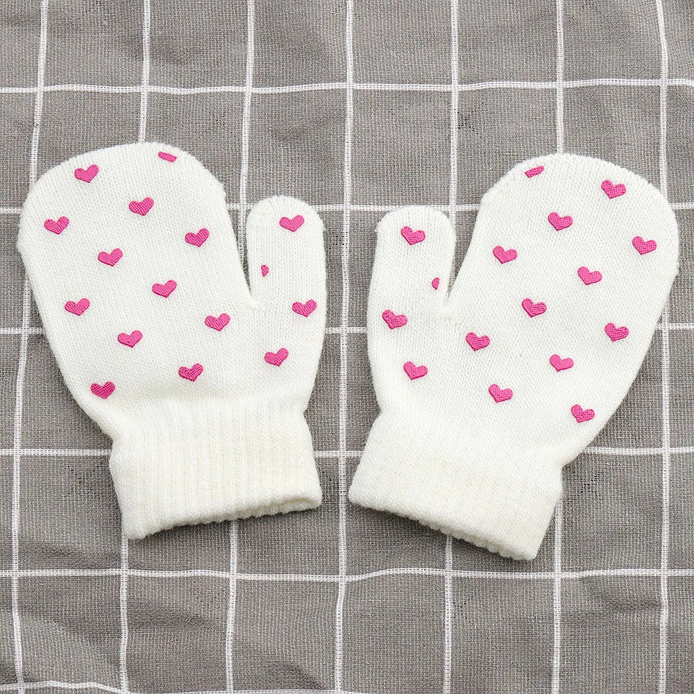 Cartoon Anti-grasping Warm Gloves