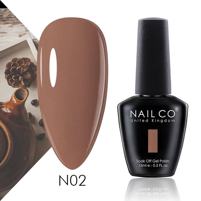 Coat And Base Coat Art Design Gel Nail Polish