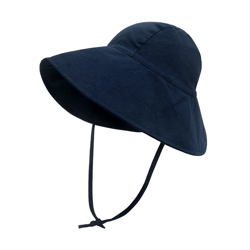 Bucket Cotton UV Travel Big Brim Cap