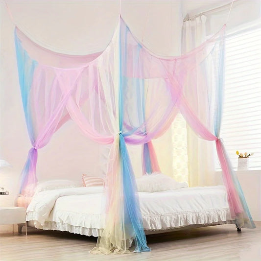 Elegant Rainbow Mosquito Net
