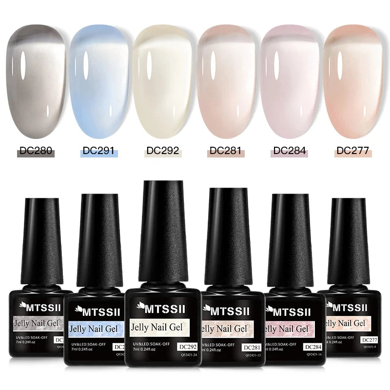 Jelly Transparent Nail Polish