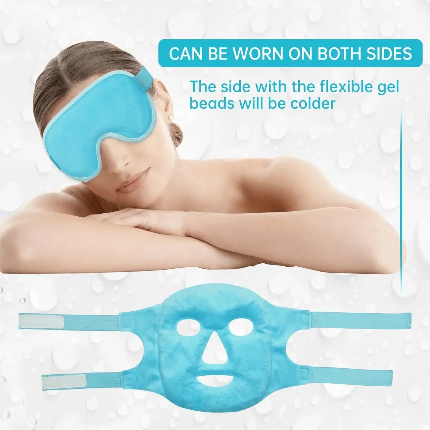 Gel Cooling Ice Face Eye Mask