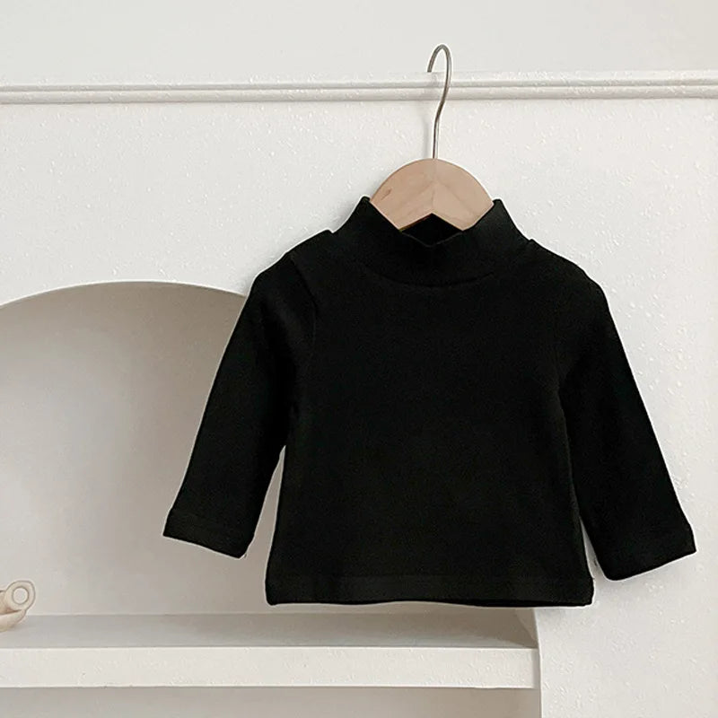 Turtleneck Bottoming Warm Casual T-shirt