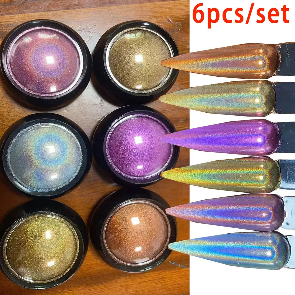 Chrome Laser Nail Powder