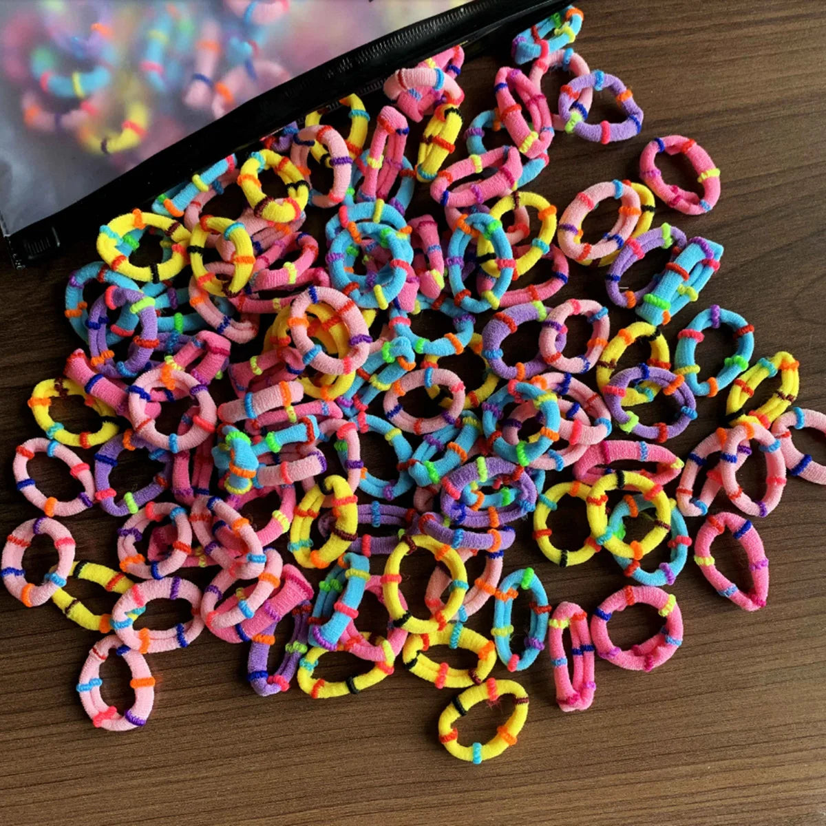 Hair Ties Rubber Band Kids Elastic Hair Leagues