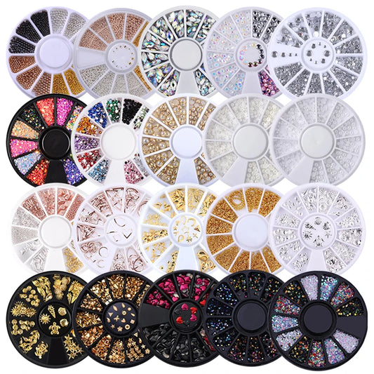 Nail art glitter rhinestone Crystal gems