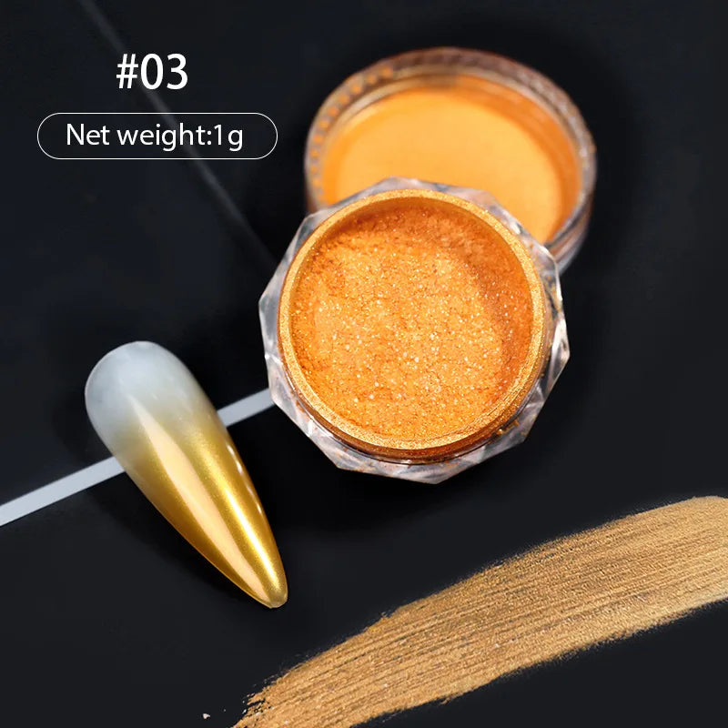 Chrome Laser Nail Powder