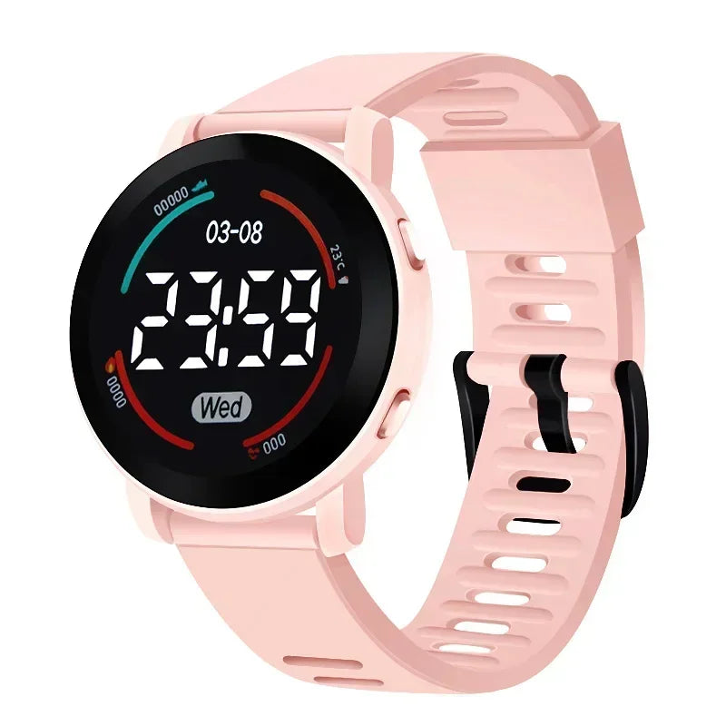 LED Digital Kids Luminous Sport Watch